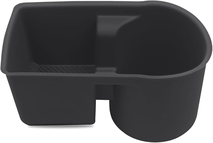 Central Control Gear Water Cup Silicone Case for 2016-2023 Toyota Tacoma Center Console Cup Holder Protector Interior Modification Accessories (Rear Gear Water Cup Mat)