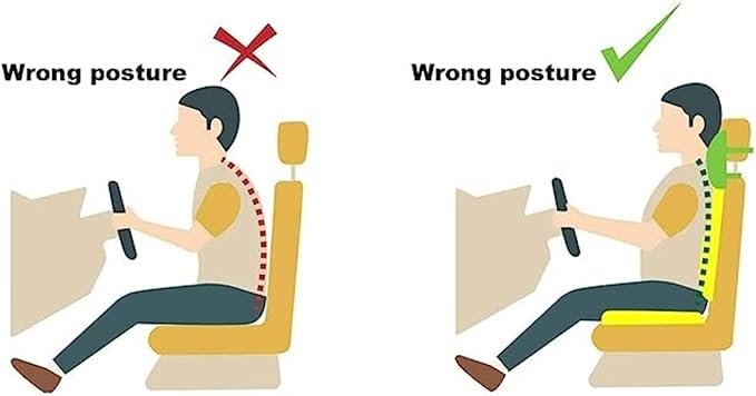 Car Headrest Pillow, Car Neck Pillow,Cute Panda Car Seat Headrest Neck Rest Cushion Pillow 1 Pair,Gift for Family, White