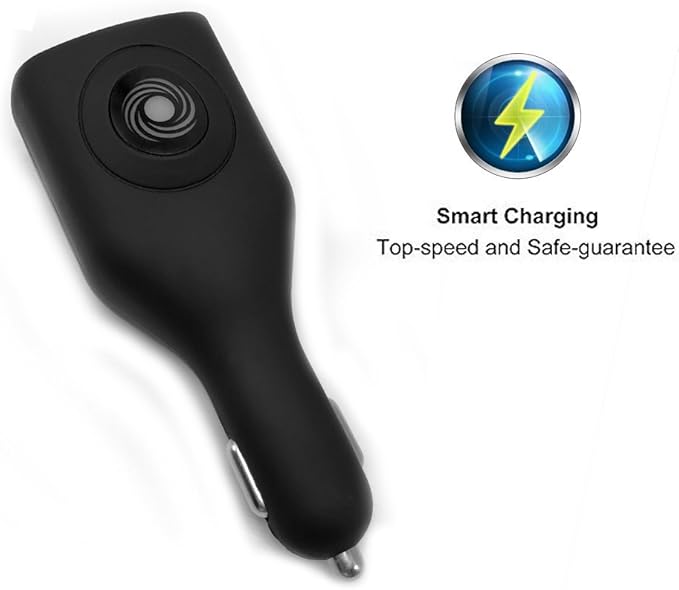 NDLBS 2Pack USB Car Charger, 2-in-1 Portable With Foldable Plug Wall Charger for iPhone X XR XS 7 8 Plus Note 8 9 Galaxy S8 S9 Plus LG Pixel