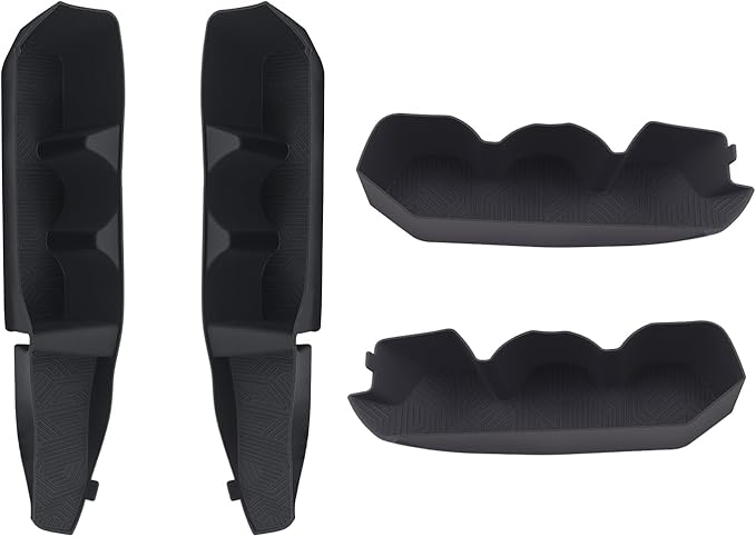 Car Door Lower Storage Box for 2024 2025 2026 Toyota 4runner & Tacoma Car Door Pocket Tray Silicone Storage Bag Interior Modification Accessories (Car Door Lower Storage Box)