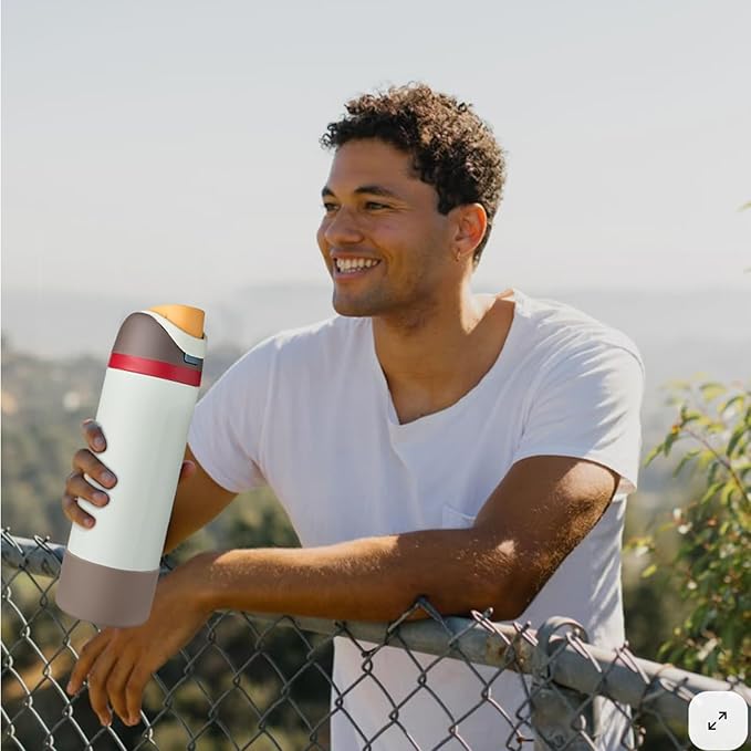 2PCS Silicone Water Bottle Boot, Compatible with Owala 24oz 32oz 40oz, Protective Anti-Scratch & Anti-Dent No Noise Sleeve Cover for FreeSip/Twist/Flip Water Bottles (Boneyard, 40oz)