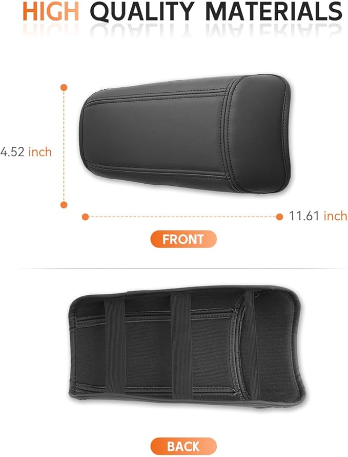 CDEFG for 2025 2026 Nissan Kicks Center Console Cover Armrest Box Cover for Kicks (S, SV, SR) 2025+ Accessories Console Arm Rest Protector