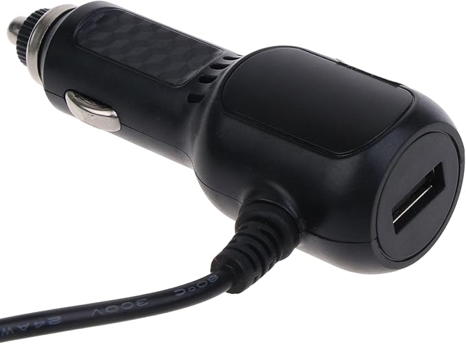 12V-24V Cable Interface-USB Port Auto Car Charger Cigarette-Adapter Lighter For Dash-Cam DVR Charging With 340cm Cable Charging Cable Organizer-travel Case-magnetic Fast Charging For Multiple Devices