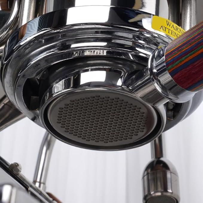 IKAPE 54mm Espresso Filter Basket, 16-18g High Precision Extraction Portafilter Basket, Compatible with 54mm Breville/Sage Espresso Machine(Honeycomb)