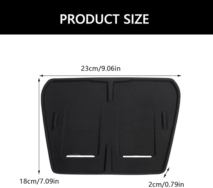 Wireless Pad Anti Slip Mat for N7 2023 Protections Silicone Pad Flexible Pad Easy Use Auto Interior Accessory