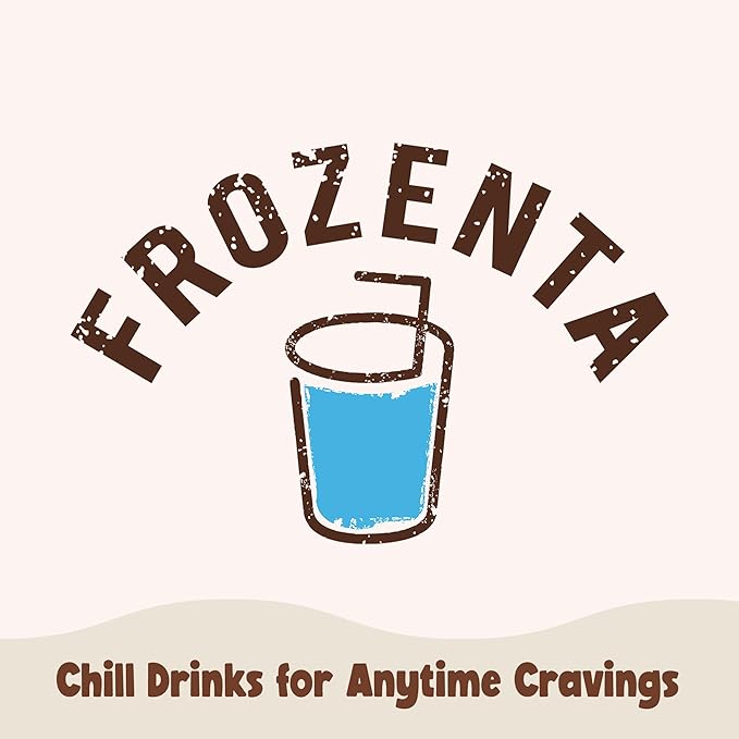 Frozenta At Home Freeze Frozen Beverage Mix used with Milk, Cold Brew and Espresso to create frozen Frappes, Mochas, Lattes and Hot Chocolate too (20 Servings, Hot Chocolate Powder)