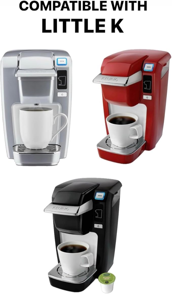 Cotton Cover Compatible with Coffee Brewing System (Little K, Blue Floral)
