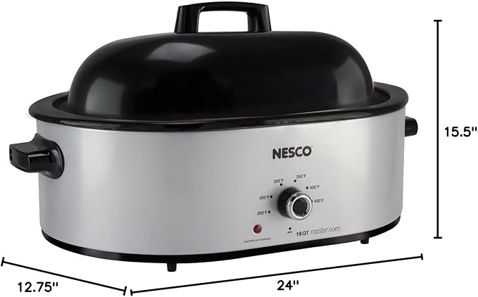 Nesco, standard, Silver MWR18-47 Electric Roaster