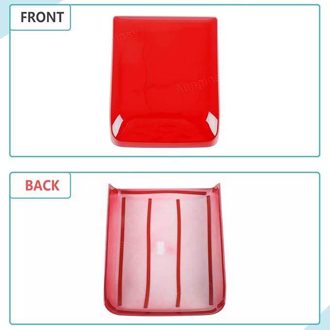 Aunginsy Center Console Armrest Protector Cover Compatible with Toyota Tacoma 2024 2025 2026, ABS Central Armrest Seat Storage Box Cover Cushion Lid Protector Pad Waterproof Anti-Scratch Accessories