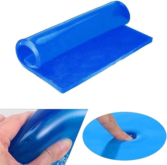 Seat Gel Pad for Motorcycle Car Truck Peterbilt Driver Passenger Seat Cushion Soft Shock Absorption Mats Comfortable Cooling Office Chair Cushion 25 x 25 x 1cm