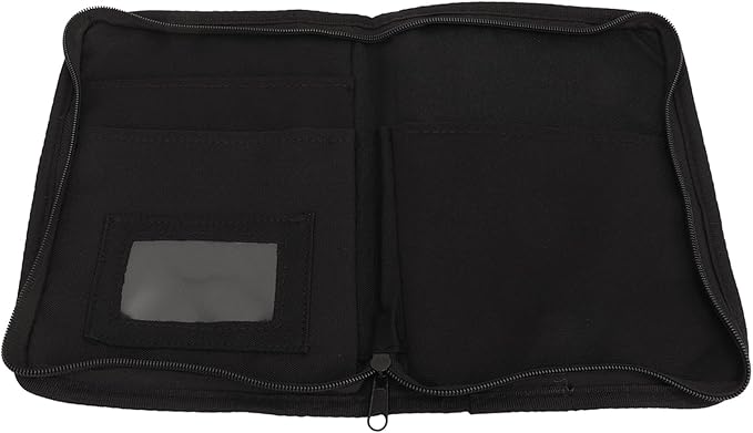 Haofy Car Glove Compartment Organizer with 6 Pockets, Zipped Outer Pocket, Elastic Loop, Inner Pocket, Made of 600D Oxford Cloth, Universal for Car