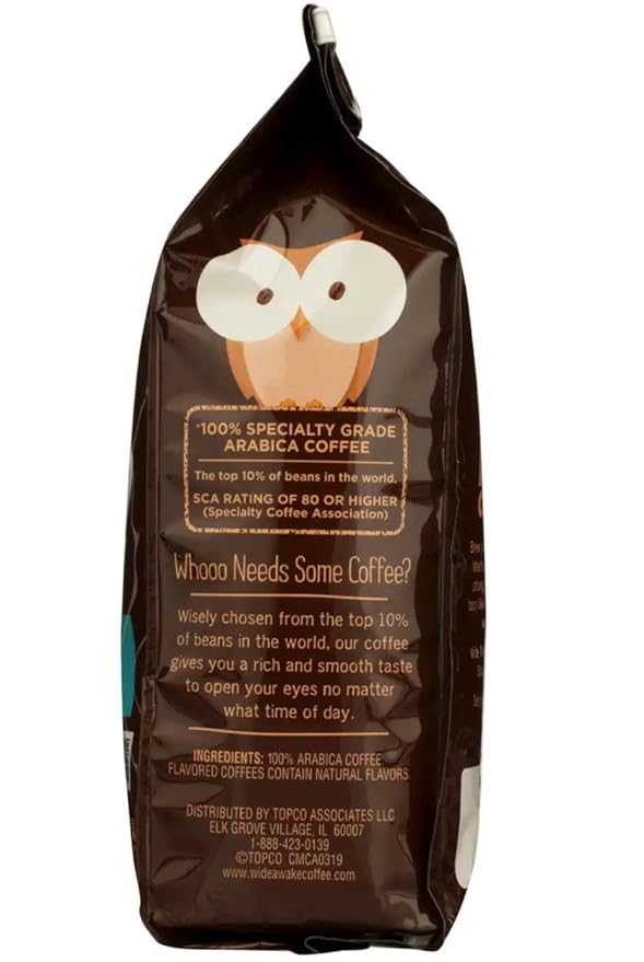 Wide Awake Coffee House Blend Ground Coffee, 12 Ounce