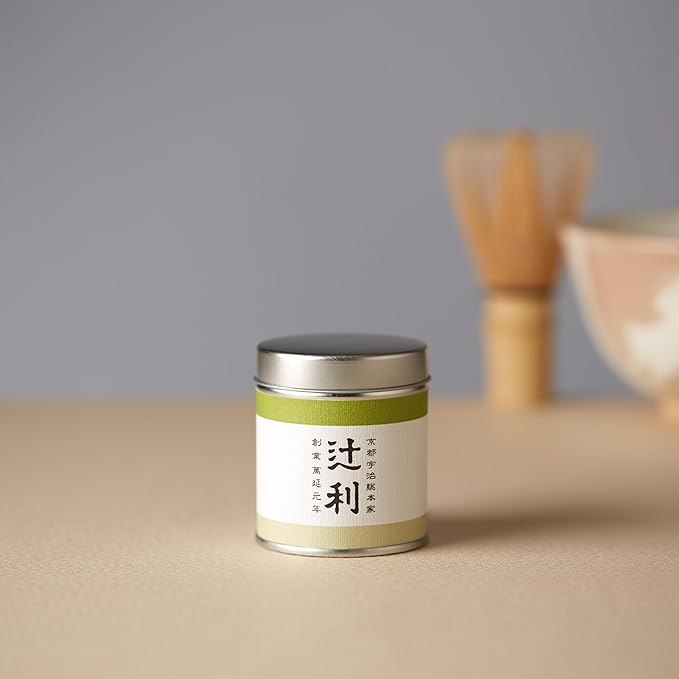 TSUJIRI Matcha - Tsuji Midori (30g / 1.06oz) - Ceremonial Grade Matcha Powder - Authentic Japanese First Harvest Matcha Green Tea - Uji, Kyoto, Japan, 1860