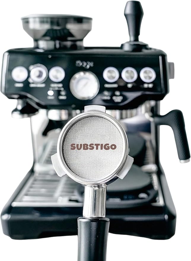 Espresso Puck Screen for Breville Espresso Filter Screen - Lower Shower Screen for Ninja Luxe Espresso Puck Screen 316 Stainless Metal Contact Screen Portafilter Basket Mesh (1, 58.5mm)