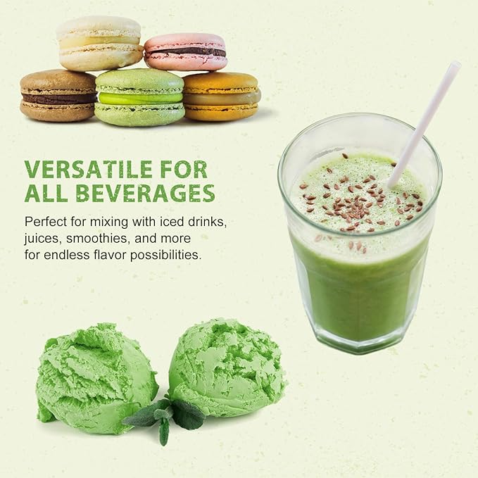 Soeos Organic Matcha Powder, Matcha Green Tea Powder, 2 oz (57g), Antioxidant-Rich Japanese Matcha for Lattes, Smoothies and Baking, Recyclable Bags