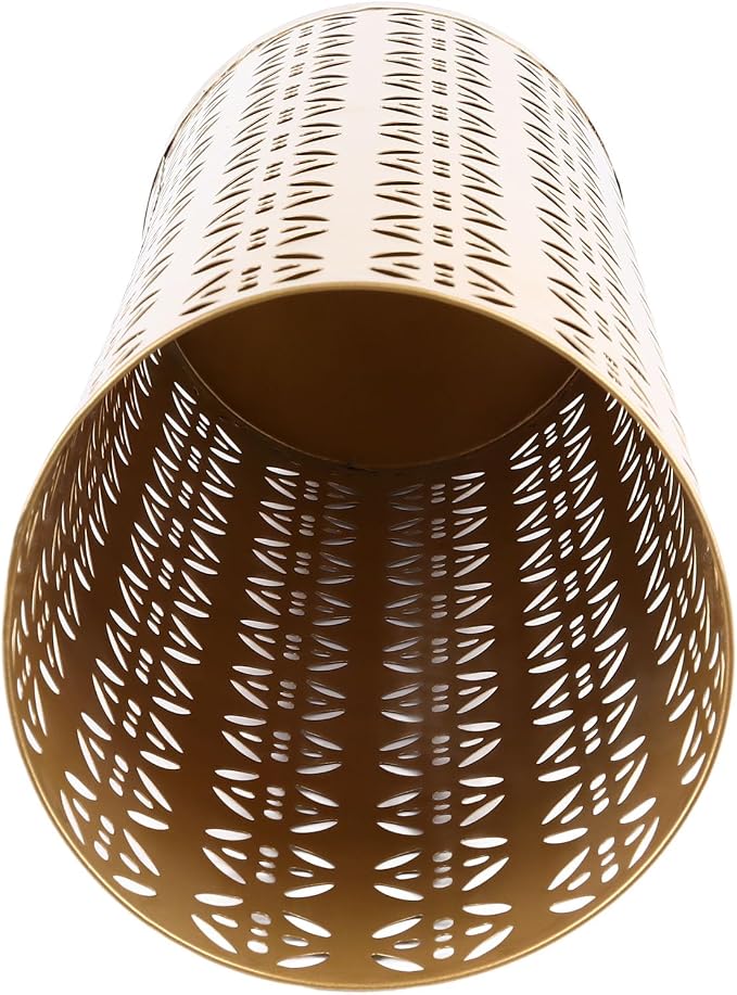 Round Umbrella Organizer Bin, Freestanding Metal Umbrella Holder Umbrella Stand Rack for Entryway, Canes Walking Sticks Holder Rain Collection for Home, Office (Large)