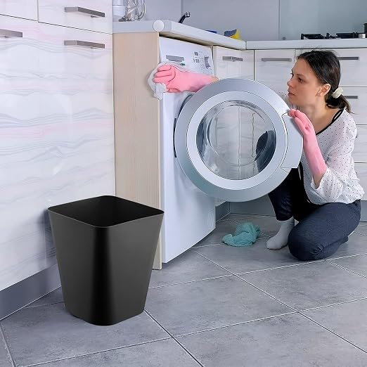 Amyhill 10 Pcs Small Trash Can 2 Gallon Plastic Garbage Can Small Waste Basket for Bathroom Office Kitchen Living Room Bedroom Home Under Desk (Multicolor)