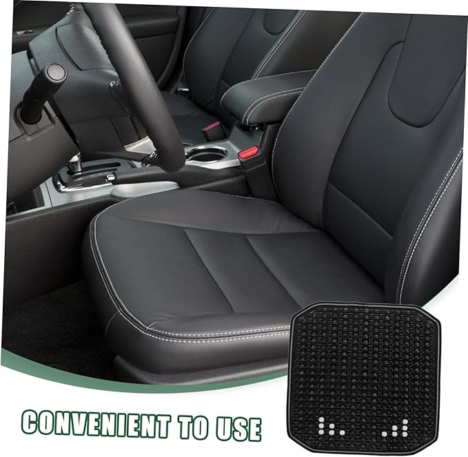 Healifty Ergonomic Car Seat Cushion Lumbar Support Non-Slip Tailbone Pillow for Drivers Comfortable Seat Protector Pad for Vehicles