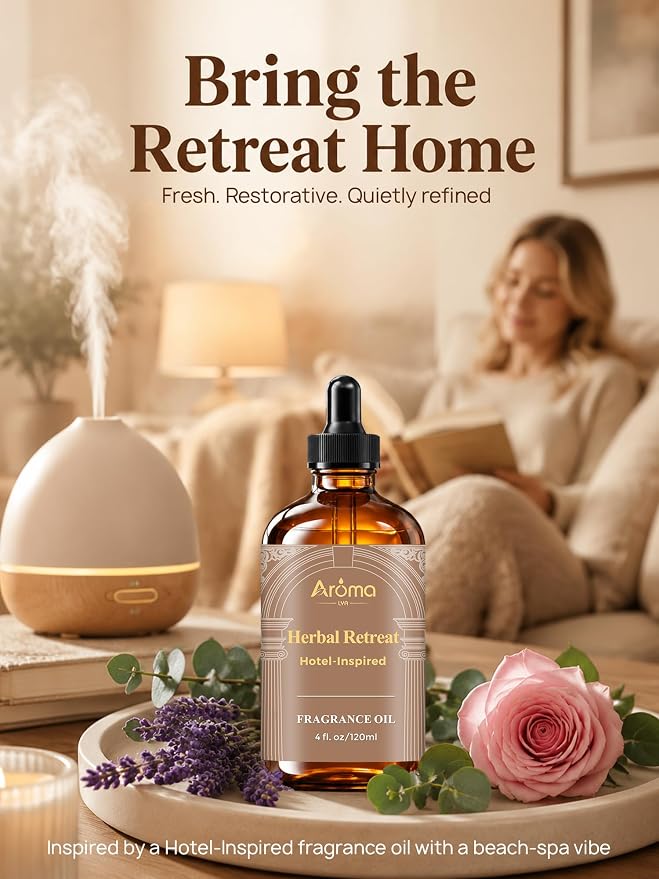 Herbal Retreat - Hotel Collection Diffuser Oil | Clean Herbal Spa Scent