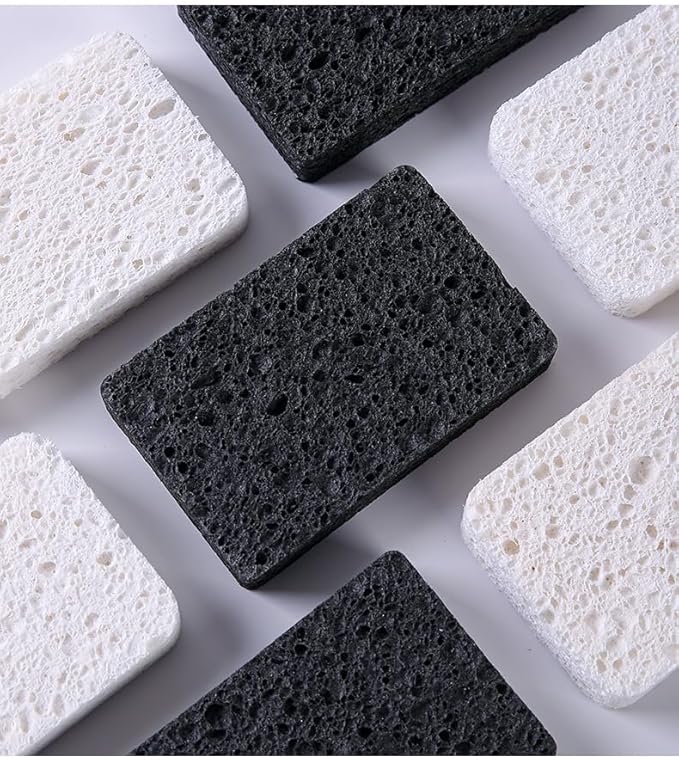 36 - Pack Non-Scratch Scrub Sponges - Sponges for Dishes and Washing Dishes, Cleaning Sponges for Kitchen Home and More(White)