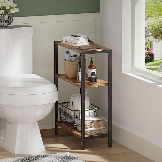 5-Tier Blanket Ladder & 3-Tier Side Table