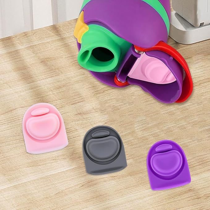 3pcs Replacement Rubber Stopper Seal Compatible with Owala FreeSip 24oz 32oz,Water Bottle Lid Cap Silicone Seal Parts for Owala 16/19/24/32/40oz Spout Gasket Mouthpiece Piece Accessories B3S3