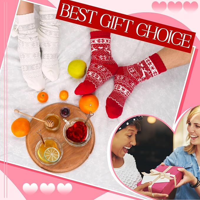 4 Pcs 24oz Valentine's Day Heart Shaped Mug Gift Heart Double Wall Insulated Glass Coffee Mug Cup with Handle Spoon Clear Tea Cups for Wedding Woman Birthday Girlfriend Gift