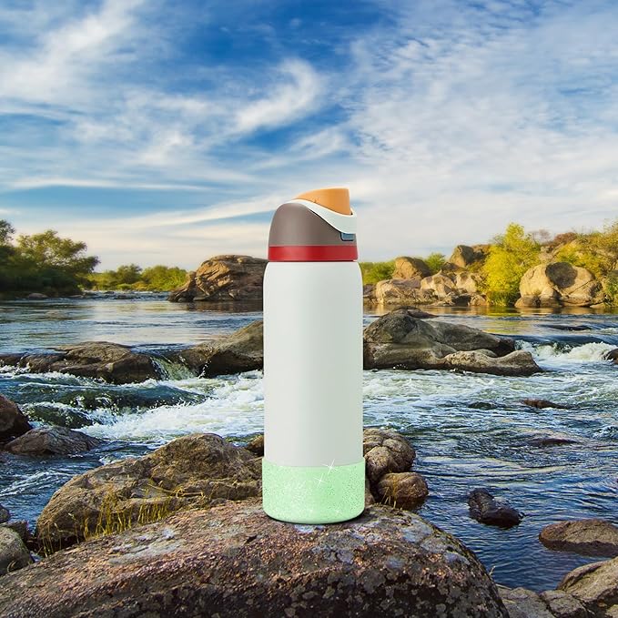 Silicone Boot for Owala Water Bottle 24 oz 32 oz 40 oz, Anti-Slip Protective Sleeve for FreeSip/Twist/Flip Stainless Steel Water Bottles Accessories