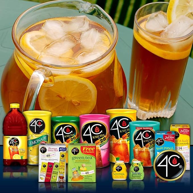 4C Powder Drink Mix Packets, Variety, 24 Count, Singles Stix On the Go, Refreshing Sugar Free Water Flavorings (2.37 Ounce (Pack of 1))