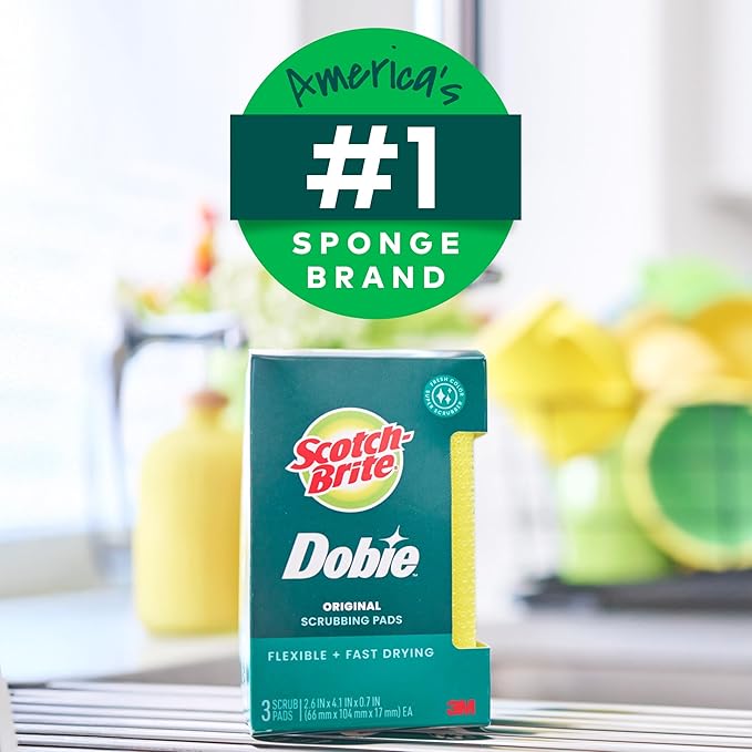 Scotch-Brite Dobie All Purpose Cleaning Pads, Count 6