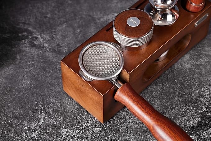 Espresso 3cps 58.5mm Puck Screen made of 316 stainless steel 1mm thick 60μm accuracy Reusable Filter for Espresso Portafilter Filter Basket