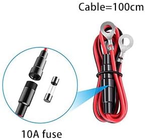 Quick Charge 3.0 Car Charger, Marine Grade 12V/24V 35W QC3.0/2.0 USB Socket, IP66 Waterproof 3-Port Fast Charging with Wire Fuse Aluminum for Car Boat Marine ATV RV Truck Golf Cart