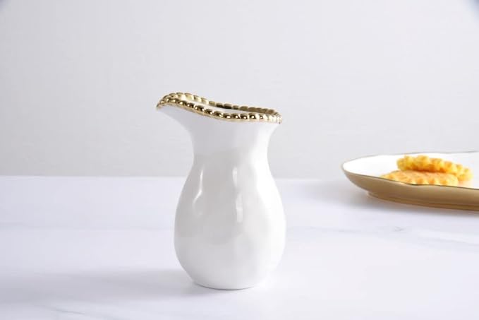 Pampa Bay Golden Salerno, Creamer or Pitcher, 4" x 3.5" x 5.75"