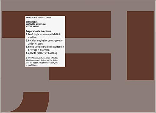 Amazon Brand - Solimo Coffee, Dark Roast, K-Cup Compatible | 24 Count | Pack of 2 | Keurig 2.0 Brewers