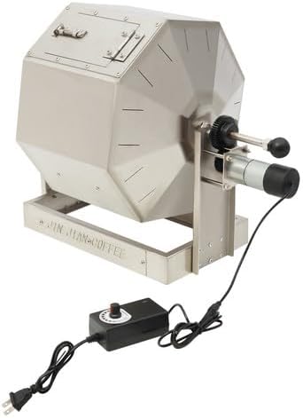 Coffee Bean Roaster, Electric Coffee Roaster with Speed Controller, 14.5L/3.83Gal Coffee Roaster Machine for 0.04in Coffee Beans, Peanuts, Nuts, Soybeans