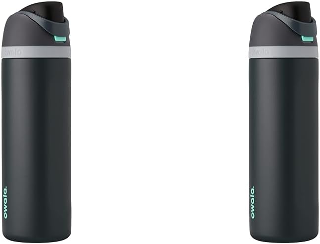 Owala FreeSip Insulated Stainless Steel Water Bottles with Straw, Set of 40oz and 32oz