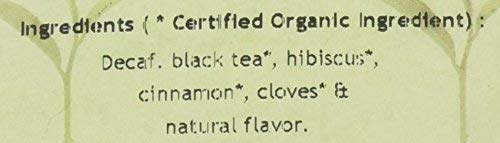 Davidson's Organics, Decaffeinated Spiced Raspberry, Loose Leaf Tea, 16-Ounce Bag