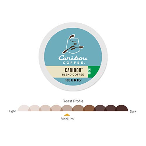 Caribou Coffee Decaf Blend K-Cup, 24 Count (Pack of 1)