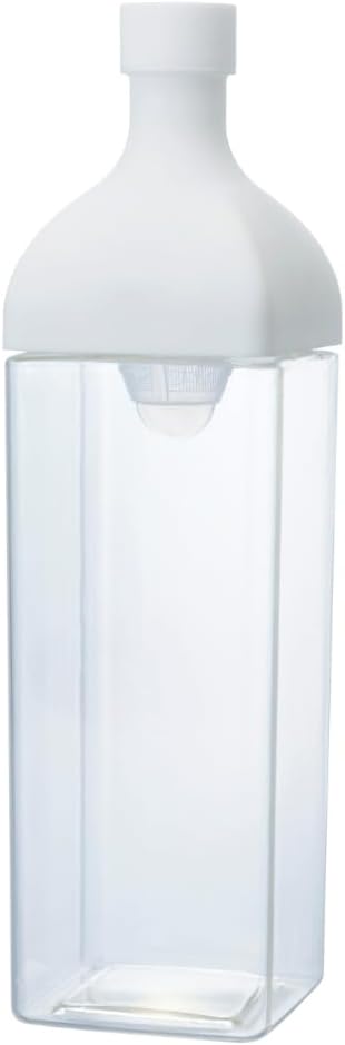 Hario "Ka-Ku" Cold Brew Tea Bottle, 1200ml, White