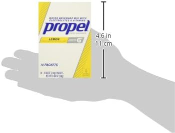 Propel Electrolyte Enhanced Water Drink Mix Powder Packets,Lemon,Zero Calorie & Sugar,Hydration with Electrolytes and Vitamins C & E,(Pack of 240)