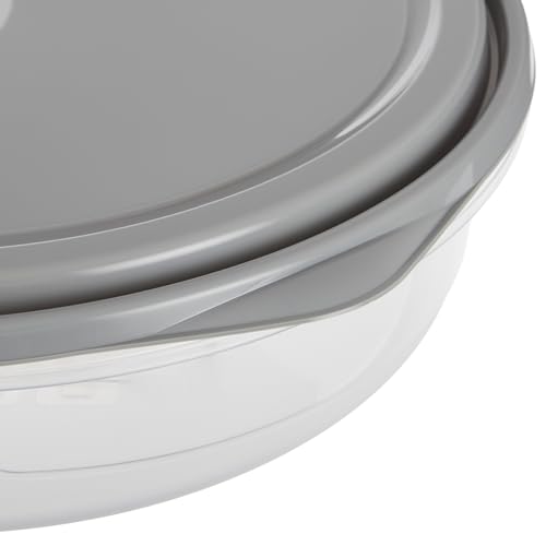 GoodCook EveryWare Extra Large 12 inch Round Container 2 pack, BPA Free