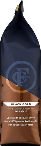 1850 Black Gold Dark Roast Ground Coffee, 12 oz