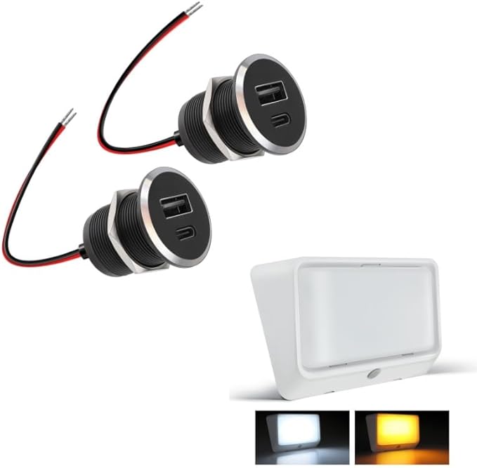USB Charger and Porch Light Bundle
