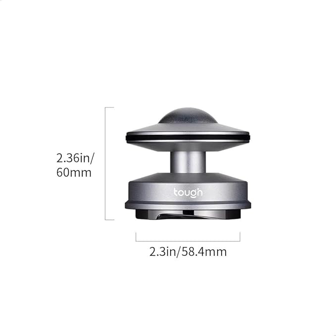 Coffee Distributor 58.5mm, Gravity Adaptive Espresso Distribution Tool，Adjustable Height Coffee Leveler for 58mm Portafilters, Matte Silver