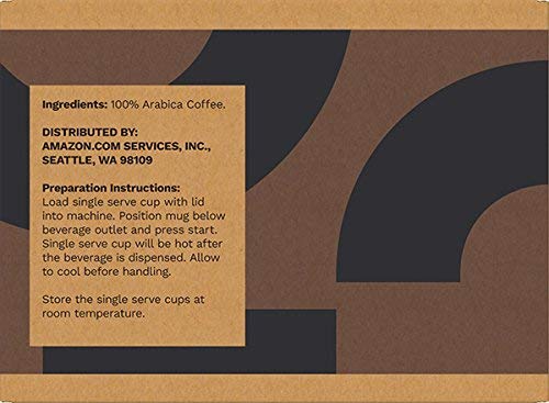 Amazon Brand - Solimo Light Roast Coffee Pods, Morning Light, Compatible with Keurig 2.0 K-Cup Brewers, 100 Count