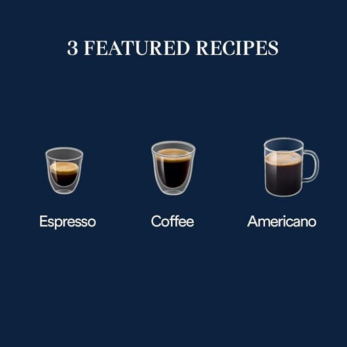 De'Longhi Magnifica Start Automatic Espresso Machine with Manual Milk Frother & Built in Grinder - 3 One-Touch Recipes, Easy-to-Clean, Home Barista Coffee Maker for Lattes, Cappuccino, Iced Coffee