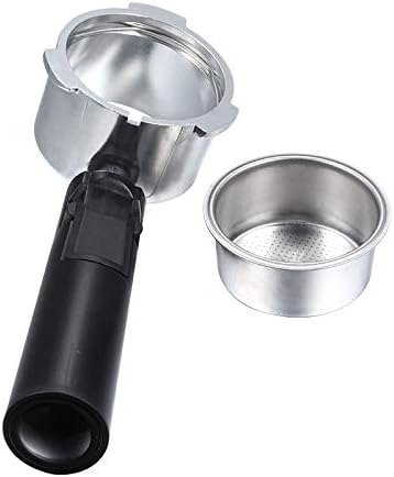 51mm Bottomless Portafilter Compatible with CASABREWS CM5418, 3700Essential and 5418Pro | 51mm Portafilter 3 Ears Fits for Gevi/Yabano (Filter Basket Included)