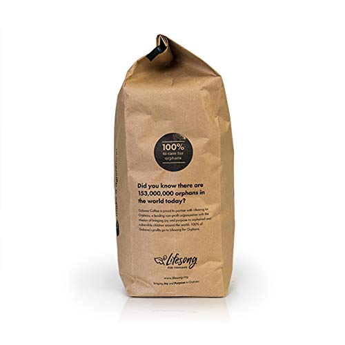 Gobena Coffee 5lb Fair Trade Organic Certified Peruvian Whole Bean Fresh Roasted Specialty, Medium Roast, 100% Arabica Coffee, 80 ounces, 5 pounds, Bulk