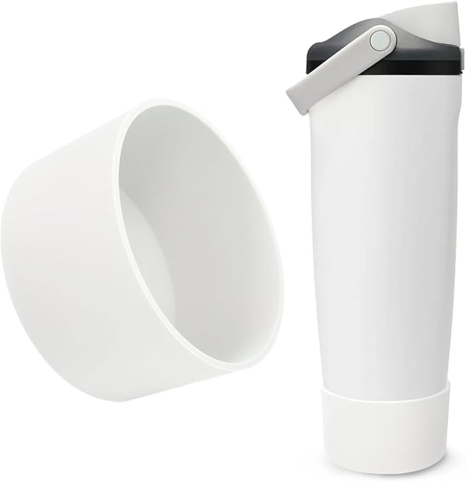 Silicone Boot for Owala 30oz & 40oz FreeSip Sway Bottles & Tumblers - Non-Slip, Scratch-Resistant, Stability Enhancer, Available in 18 Colors (Sleek)