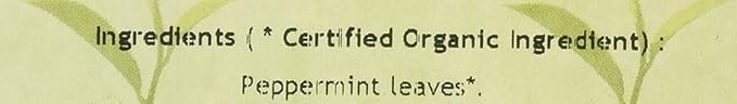 Davidson's Tea Bulk, Organic Peppermint Leaves, 16-Ounce Bag